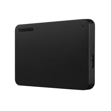 Imagem de HD Externo Portátil Toshiba Canvio 1TB Preto HDTB510XK3AA