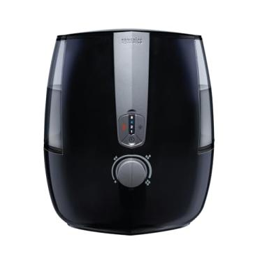 Imagem de HoMedics Umidificador de ar ultrassônico TotalComfort Plus, Tanque de água 5,3L ajustável com névoa quente e fria para casa, escritório, berçário, dormitório, luz noturna com desligamento automático