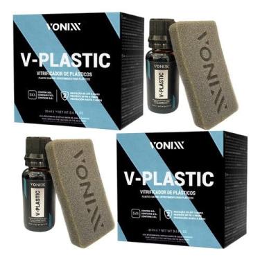 Imagem de Kit Com 2 V-Plastic Vonixx Vitrificador Para Plásticos 20ml