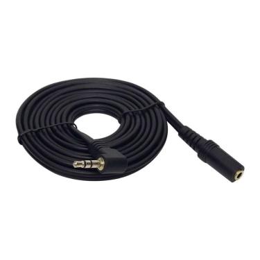 Imagem de Cabo P2 Extensor - P2 Estereo + J2 Estereo 1.8m - Niquel