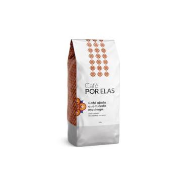 Imagem de Café Premium em Grãos | Café Ajuda Quem Cedo Madruga | 100% Arábica | Notas de Chocolate e Caramelo | Café por Elas - 250g