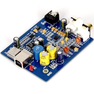 Imagem de YJ00130 Placa de som DAC de áudio HiFi SA9023 + ES9018K2M 24 bits 96K