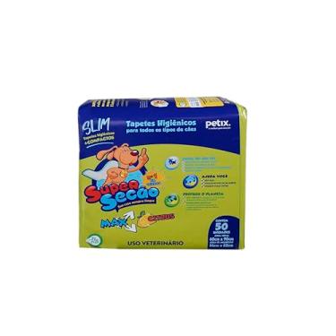 Imagem de Tapete Higiênico Super Secão Slim Max Citrus C/50 unidades
