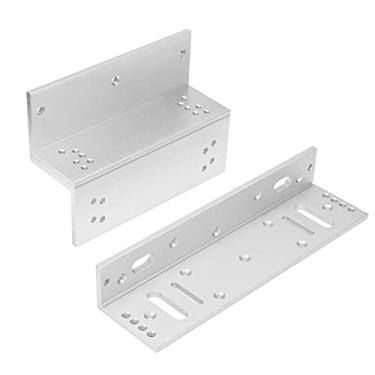 Imagem de Suporte Z e L para 544 kg, 500 kg, trava eletroímã, controle de acesso à porta interna, trava elétrica magnética