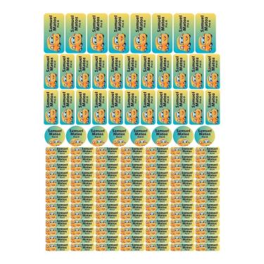 Imagem de Adesivo Etiqueta Escolar Personalizado Vinil Carros 129UN