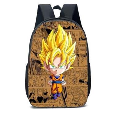Imagem de Mochila Escolar Infanto Juvenil Anime Dragon Ball Goku Novidades 0565-Unissex