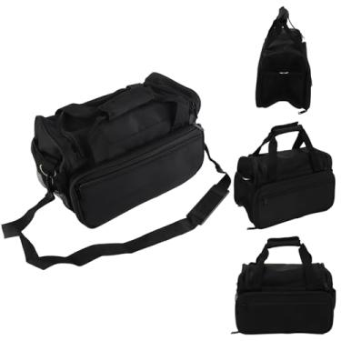 Imagem de Bolsa de ferramentas para cabeleireiro, bolsa de mão de barbeiro de salão com tesouras portáteis, bolsa para pente, bolsa de viagem para viagem e bolsa de cabelo, grande capacidade,