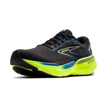Imagem de Brooks Tênis de corrida masculino Glycerin GTS 21, Preto/azul/vida noturna, 41 BR