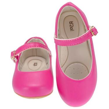 Imagem de Genérico, Sapatilha Infantil Boneca Feminina social B2A kidsTradicional Básica Confortável sintética Cor:Rosa pink;Tamanho:32