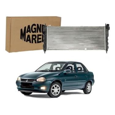 Imagem de Radiador Agua Corsa Sedan 1.0 1.6 Com Ar 1994 A 1999 - Magneti Marelli