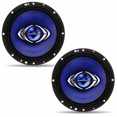 Imagem de Par Alto Falante 6 Pol Cm6 130w Rms Hurricane Quadriaxial, Quadriaxial