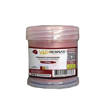 Imagem de Pigmento Epóxi P/Resina Pó 15g Cores Peroladas Vip Resinas