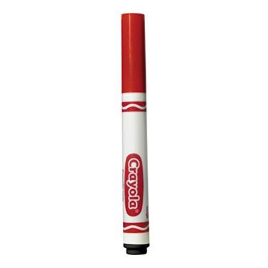 Imagem de Crayola Red Markers, Broad Line Markers, Refill, 12 Count