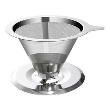 Imagem de Coador De Café 103 Em Aço Inox Não Utiliza Filtro - H2