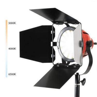 Imagem de Iluminador Led Tocha 55W Vermelho 5500K - SHL116 Bicolor - TUDOPRAFOTO