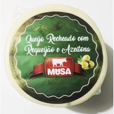 Imagem de Queijo Trufado com Requeijão e Azeitona Mineiro - MUSA 400g