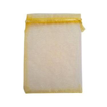 Imagem de 20  Saquinhos Sacos de Organza (Voal)  25x40 - Dantas, ouro