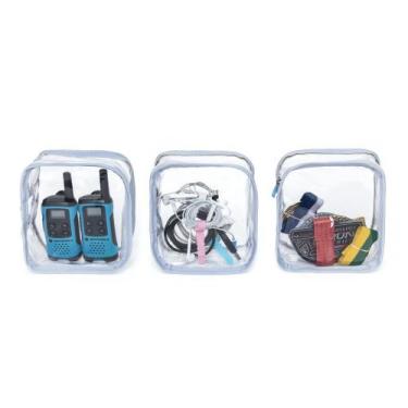 Imagem de Trio Mini Box de Organizadores de Brinquedos - Momis Petit, Azul