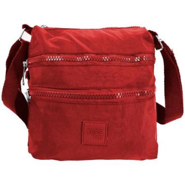 Imagem de Pochete Bolsa Shoulder Bag Regulável Mini Em Várias Cores - Yepp, Verm