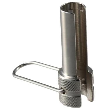 Imagem de napkery Ferramenta de removimentação da luva do conector F Security Shield, ferramenta de remoção CATV com botão serrilhado para cabo coaxial RG6 RG59 RG11