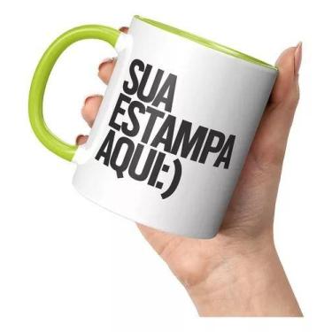 Imagem de Caneca Porcelana Personalizada Sua Ideia Aqui Logo Foto Arte - Loja Di