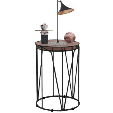 Imagem de Mesa de Canto Mercury 50x38x38 CM - Trendy, Preto