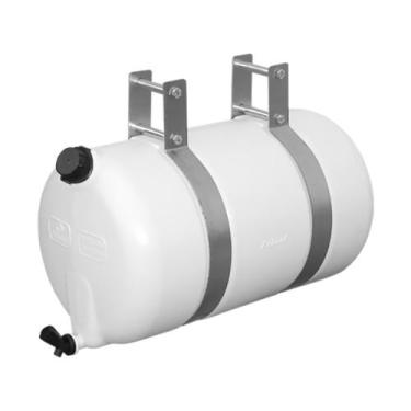 Imagem de Corote Barrica Água Plástica 25 Litros Branca - Completa - Fabbof