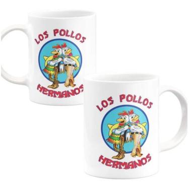 Imagem de Caneca Los Pollos Hermanos, Breaking Bad - Mega Oferta!!! - NG Decor C