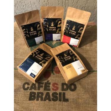Imagem de Kit cafés especiais 250g - 5 un. (Torrado em grãos) - Quinta do Café