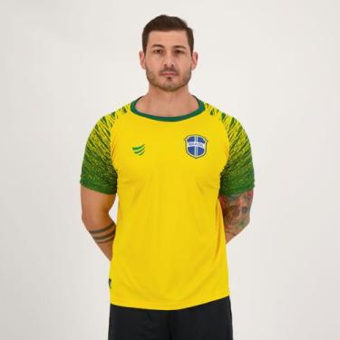 Imagem de Camisa Super Bolla Copa Trivela Brasil Amarela, P