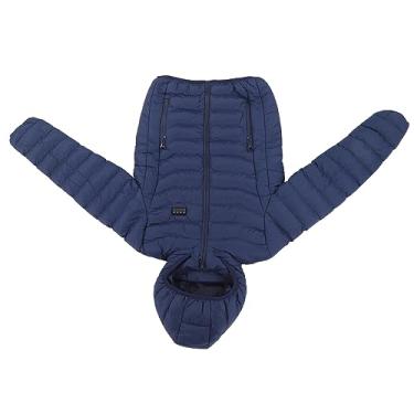 Imagem de 19 Zonas Jaqueta de Aquecimento, 19 áreas Jaqueta Aquecida Inteligente Temperatura Constante Casaco Térmico Com Capuz para Homens Mulheres Esqui Acampamento (2XL)