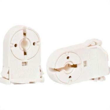 Imagem de Soquete Lampada Fluorescente Tubular Led Engate Rapido Redy 136 - Kit 