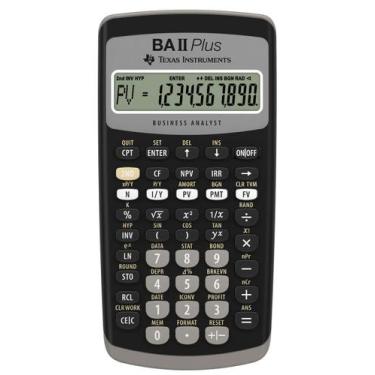 Imagem de Calculadora Financeira Texas Instruments BA II Plus