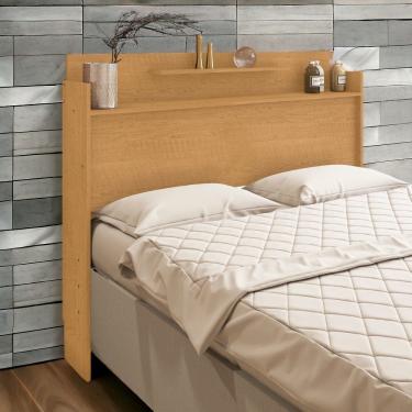 Imagem de Cabeceira de Casal com Prateleira Lagoa Naturalle