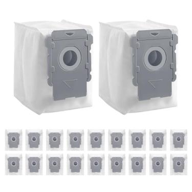 Imagem de Pacote com 20 sacos de vácuo compatíveis com iRobot i & s & j Series, substituição para i7, i3, i1, i4, i6, i8, j7, s9 Plus, sacos de eliminação de sujeira de alta eficiência