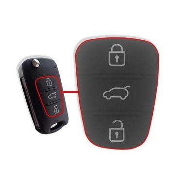 Imagem de Capa Borracha Hyundai i30 3 Botões
