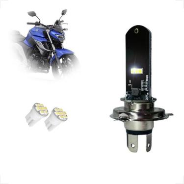 Imagem de Lâmpada Led H4 Thork 8000k Fazer 250 2006 2007 2008 2009 2010 2011 201