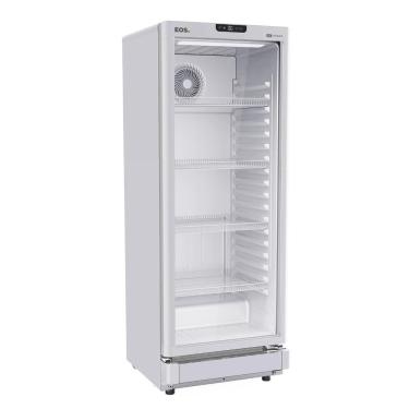 Imagem de Refrigerador Expositor Vertical eos 231 Litros Eco Gelo Digital Branco EEV210B 110V