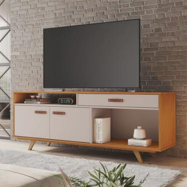 Imagem de Rack para TV até 65 Polegadas 2 Portas 1 Gaveta Impar jcm Móveis