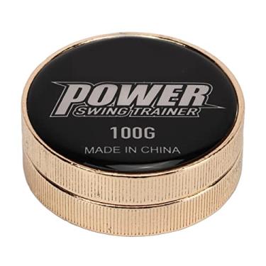 Imagem de Powerti Tennis Racket Swing Weight Practice Training Auxuja peso de tênis Adicionando dispositivo Aumentando 100g para tenistas Material de aço preto 39.5x16,5mm