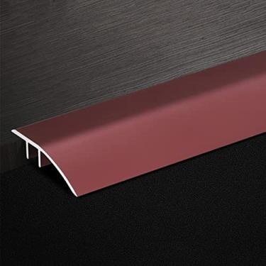 Imagem de WOTZOV Tira de transição para piso de carro, moldura para borda de chão para porta, rampa de limiar de porta para cadeira de rodas, mador, carga de 300 kg, estilo 5 L 90 cm