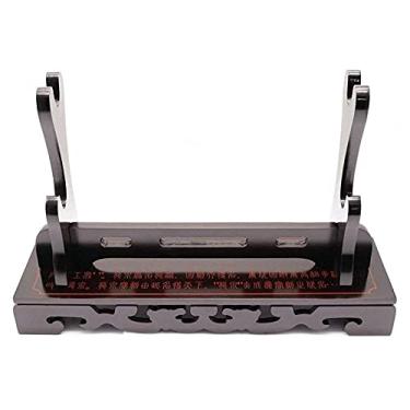 Imagem de Suporte de espada suporte para espada samurai, suporte para espada, suporte para katana clássica, suporte para espada samurai, suporte para wakizashi, suporte de exibição, suporte para pendurar, sopo