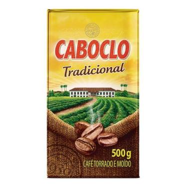 Imagem de Cafe Torrado e Moido a Vacuo Tradicional Caboclo Pacote 500g