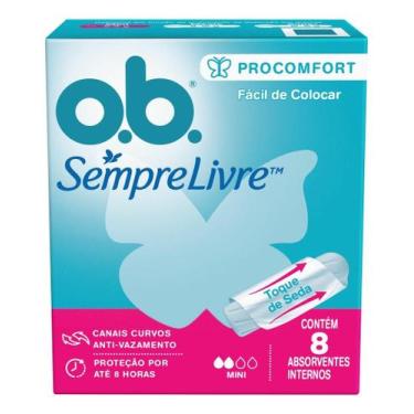Imagem de Absorvente Interno O.b ProComfort Mini 8 unidades - O.B.