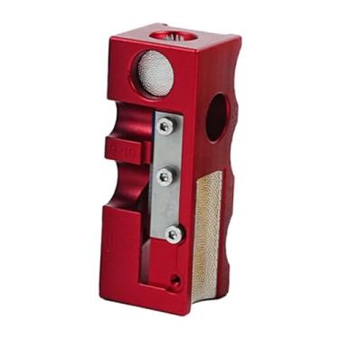 Imagem de menolana 12 em 1 piscina piscina de ponta do shaper Billiard Stick Stick Acessório Ferramenta de reparo para jogos Competição de substituição de jogadores para, Vermelho