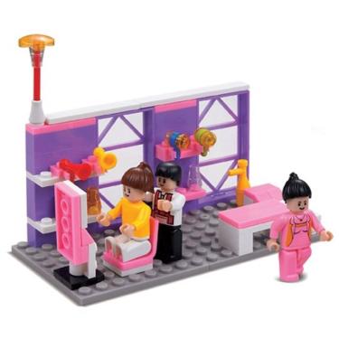 Imagem de Blocos De Encaixe - Salão De Beleza - 91 Peças - Xalingo