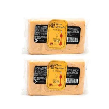 Imagem de Kit com 2 Pé de Moleque com Leite Condensado - Pé de Moça 400g cada - Rezenda