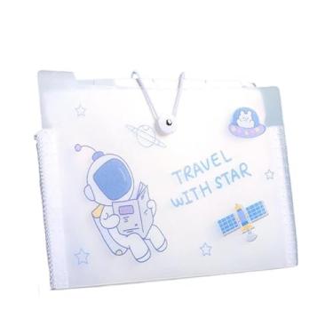 Imagem de Pasta para Documentos Grande Capacidade Conveniente(2026 azu 12 LAYERS)