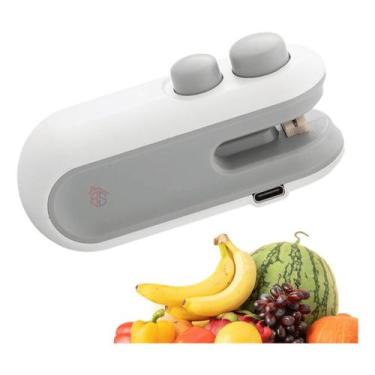 Imagem de Seladora Mini Compacta Sela Embalagens E Sacos Plásticos - Mini Selado