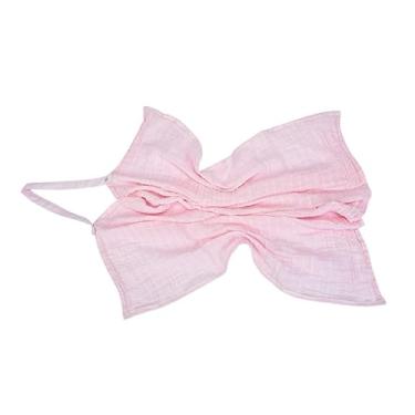 Imagem de Capa de Amamentação Loupiot Cores – Minasrey | Tecido Soft 100% Algodão | 85x70cm | Botões no Pescoço | Presente para Chá de Bebê | Personalizável | Enxoval Premium (Rosa)